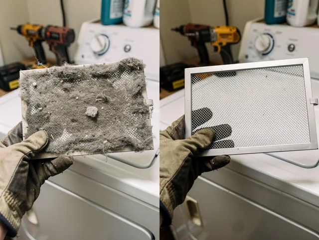 Professional lint trap cleaning by La Puente Dryer Vent Cleaning in La Puente