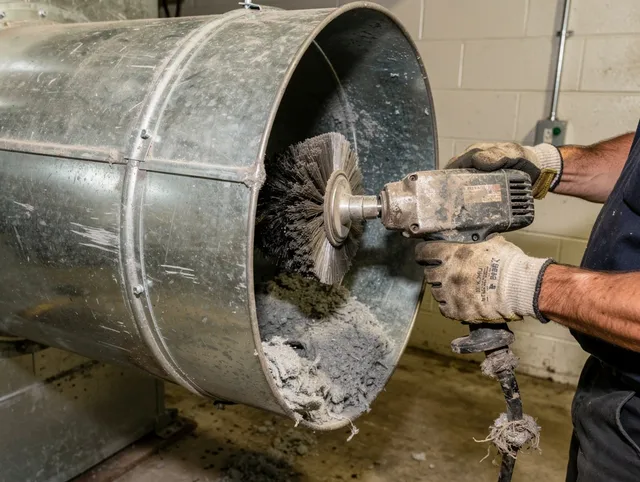 Industrial-grade dryer vent cleaning by La Puente Dryer Vent Cleaning in La Puente